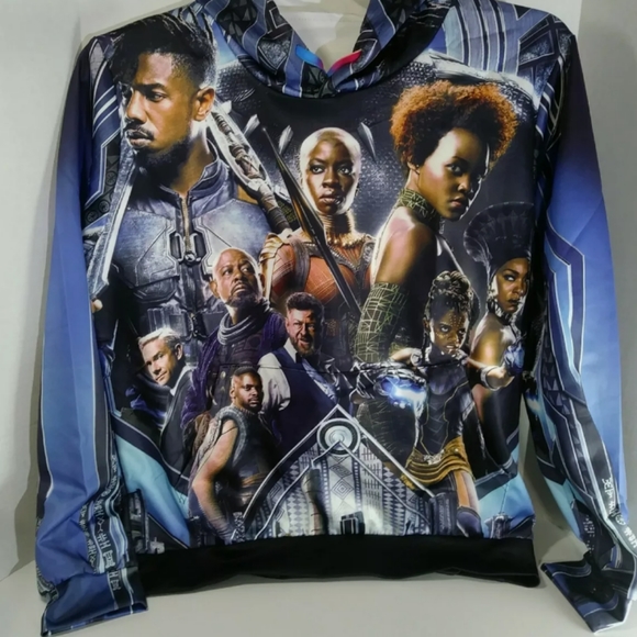 Cosplay Men's/Women's Size Small Multicolored 3D Graphic Hoodie Sweatshirt - Picture 2 of 10